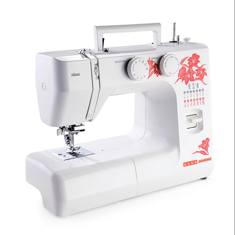 Buy Usha Allure DLX Electric Sewing Machine (20117000003, White) Online